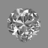 A collection of my best Gemstone Faceting Designs Volume 5 Kind Heart gem facet diagram